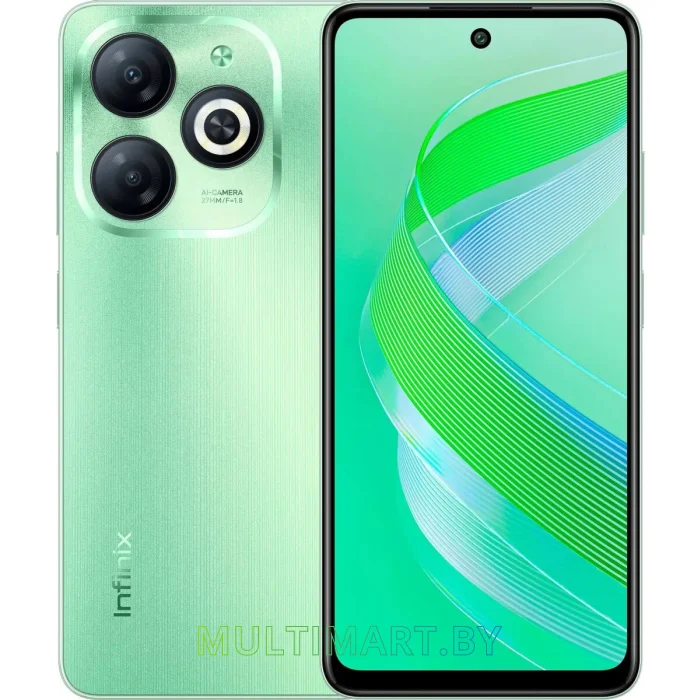 Смартфон Infinix Smart 8 X6525 3GB/64GB (зеленый кристалл)